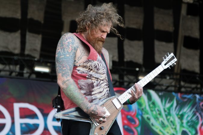 Brent Hinds from Mastodon