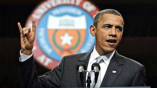 Obama elnök a finnek heavy metalját méltatta