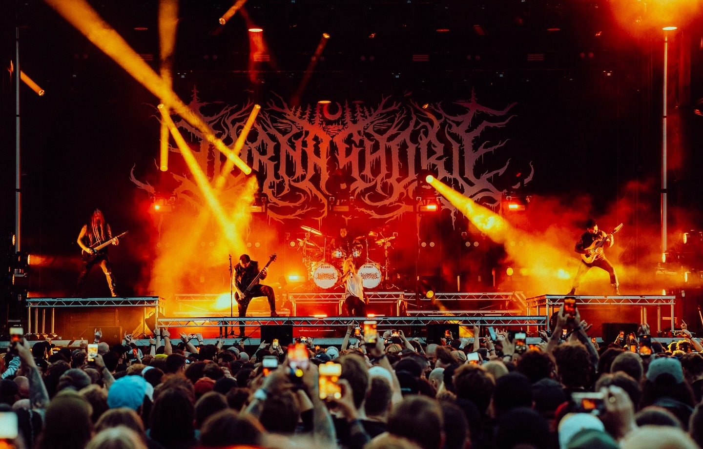 A valaha volt legnagyobb hazai deathcore-bulit hozza a Lorna Shore az Arénába